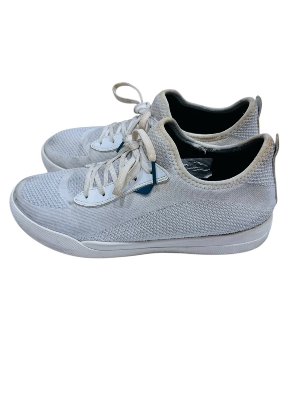 Vessi Weekend Waterproof Unisex White Knit Slip-On Sneakers 10 - Picture 3 of 8